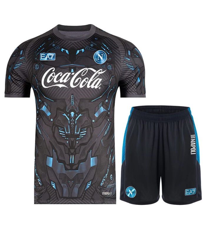  Napels Tenue Shirt Korte Broek 2025/2026 Training - EA7 Emporio Armani