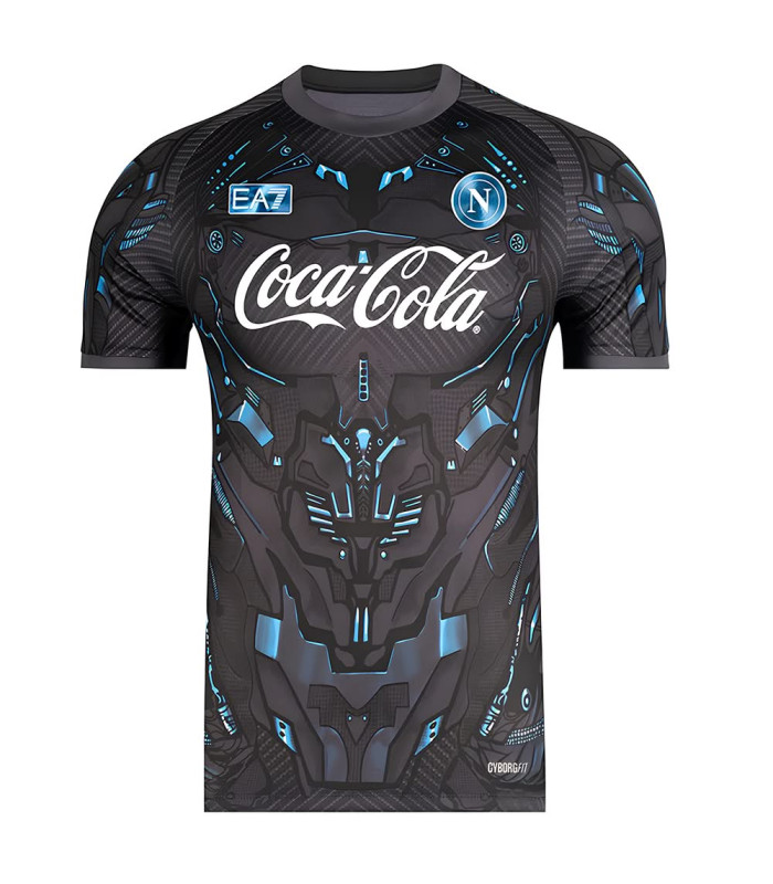  Napels Kids Shirt 2025/2026 Training - EA7 Emporio Armani
