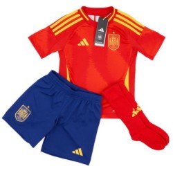 Ensemble Maillot Short Chaussettes Espagne Enfant EURO 2024/2025 Domicile