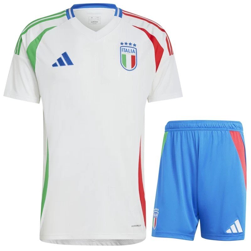 Ensemble Maillot Short Italie Enfant EURO 2024/2025 Extérieur
