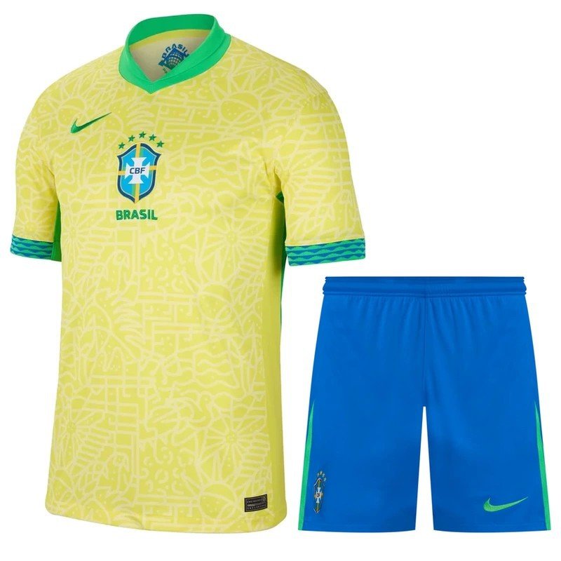 Ensemble Maillot Short Brésil 2024/2025 Domicile