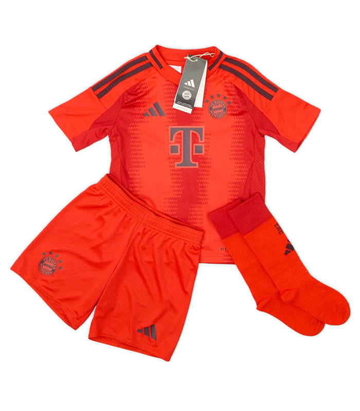 Conjunto Camiseta Pantalones Cortos Calcetines Bayern Múnich Niño Pequeño 2024/2025 Primera