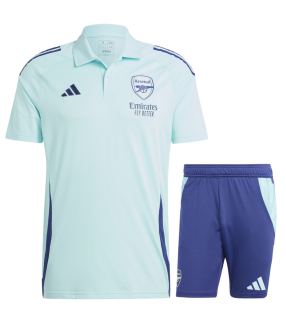 Conjunto Arsenal Polo + Pantalón Corto 2024/2025 Entrenamiento