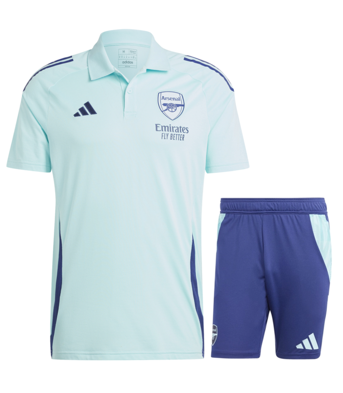 Arsenal Polo + Korte Broek Kit 2024/2025 Training