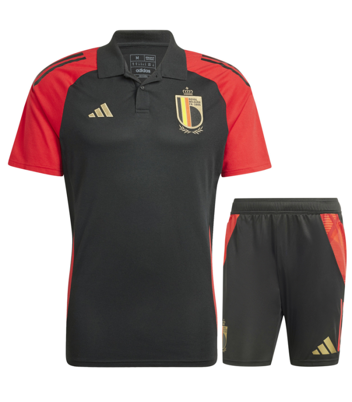 Belgien Polo + Short Kit 2024/2025 Training