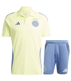 Conjunto Ajax Amsterdam Polo + Calção 2024/2025 Treino