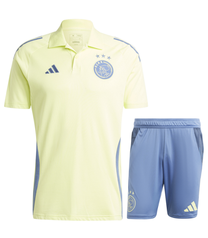 Conjunto Ajax Amsterdam Polo + Calção 2024/2025 Treino