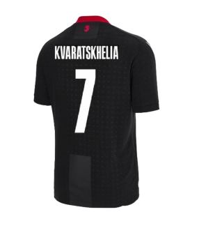 Camiseta Georgia KVARATSKHELIA EURO 2024/2025 Segunda