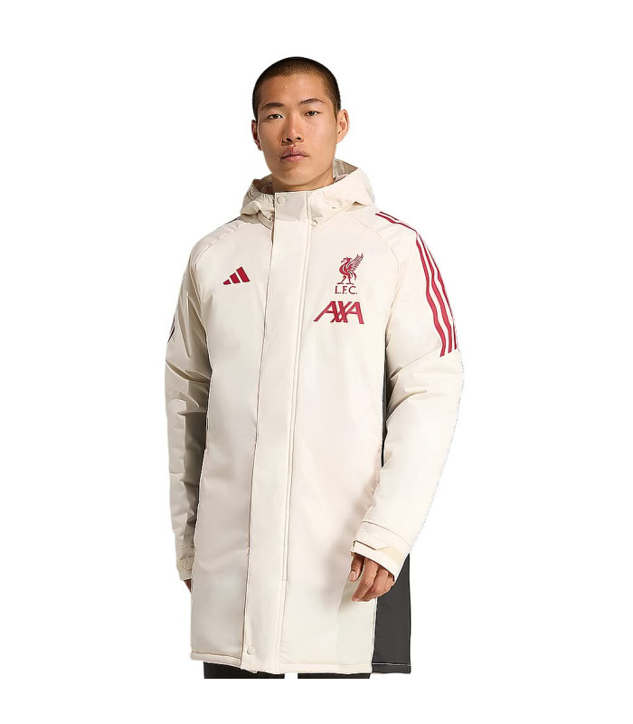 Liverpool 2025/2026 Donsjas met Capuchon - Adidas
