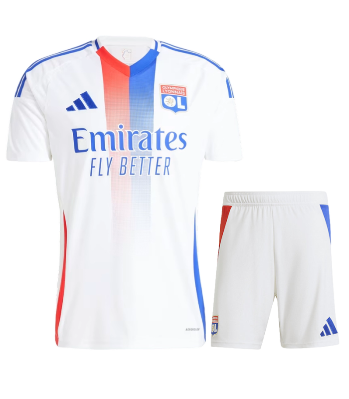 Conjunto OL Olympique Lyon camiseta y Pantalón Corto 2024/2025 Primera