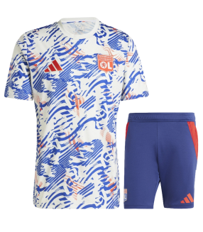 Conjunto OL Olympique Lyon Camisa e Calção 2024/2025 Treino