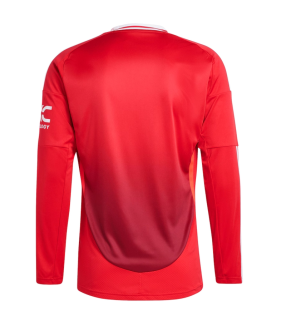 Camiseta Manchester United 2024/2025 Mangas Largas Primera