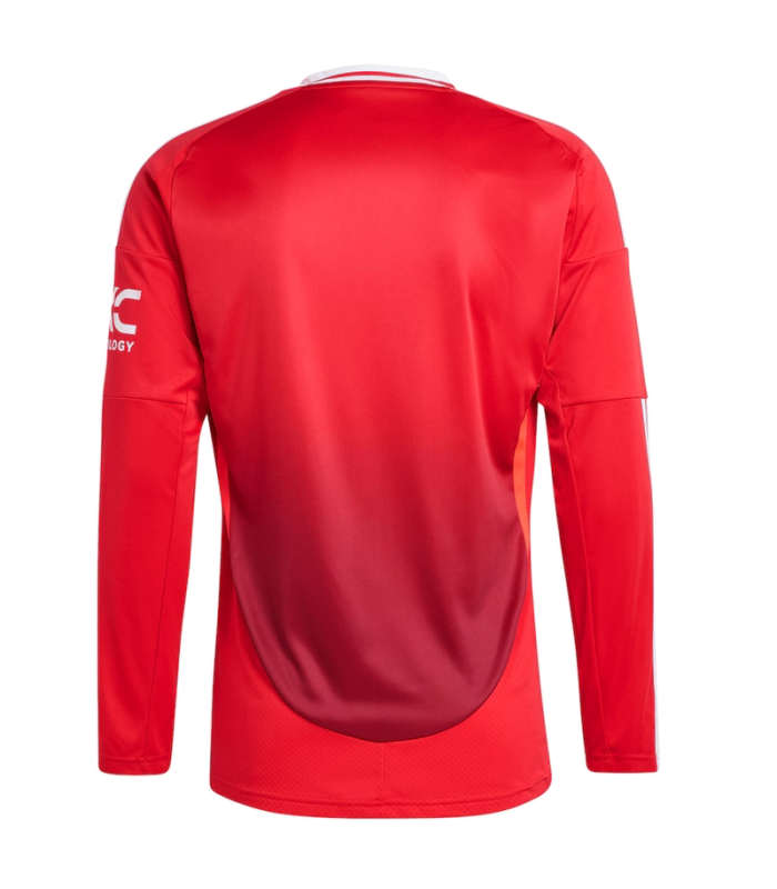 Manchester United Shirt 2024/2025 Lange Mouwen Thuis