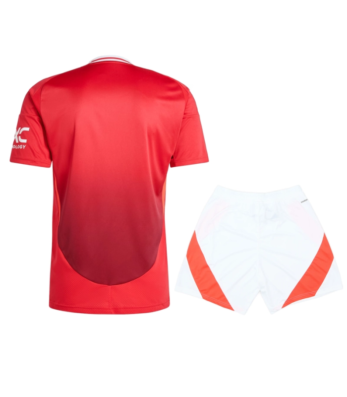 Conjunto Manchester United camiseta y Pantalón Corto 2024/2025 Primera