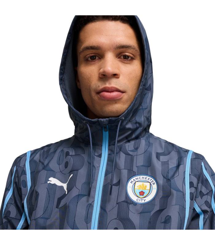 Giacca con Cappuccio Manchester City 2024/2025