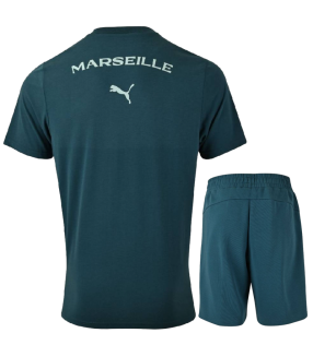 Conjunto OM Olympique Marselha Camisa e Calção 2024/2025 Treino