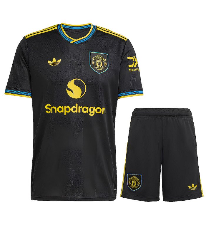  Manchester United Kids Tenue Korte Broek 2025/2026 Derde - Adidas