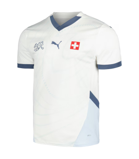 Camiseta Suiza EURO 2024/2025 Segunda