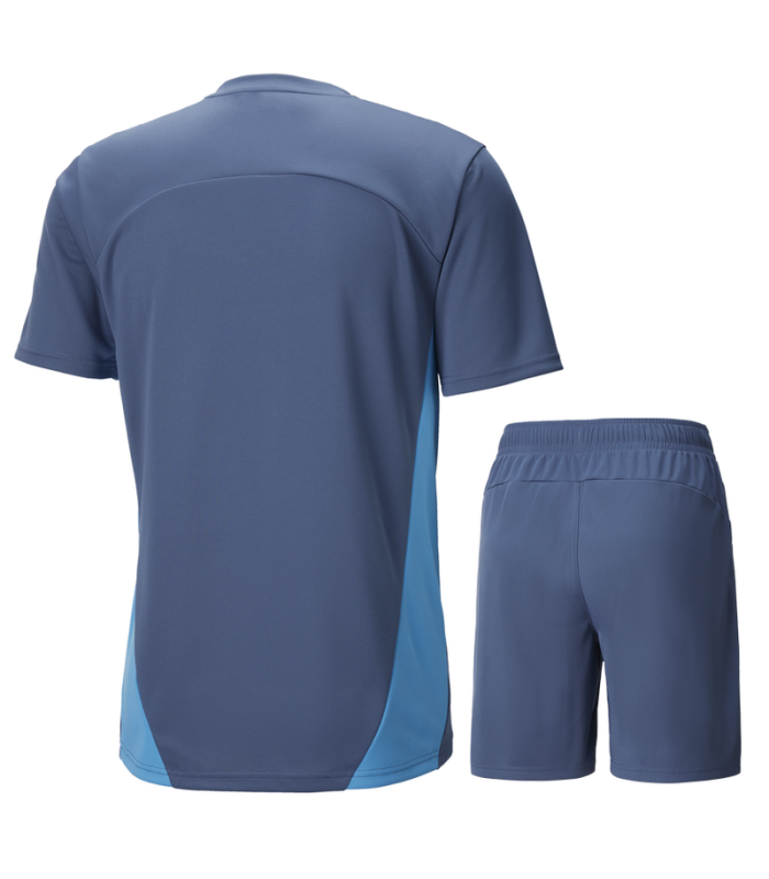 Conjunto Manchester City Camisa e Calção 2024/2025 Treino