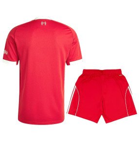 Liverpool Kids Tenue Korte Broek 2025/2026 Thuis - Adidas