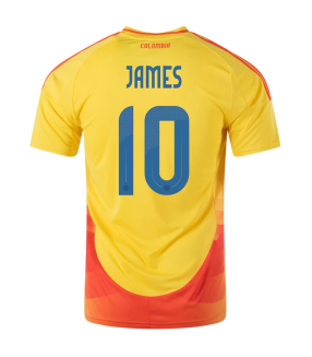 Camisola Colômbia JAMES RODRIGUEZ 2024/2025 Principal