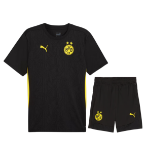 Conjunto BVB Dortmund Camisa e Calção Junior Infantil Criança 2024/2025 Treino