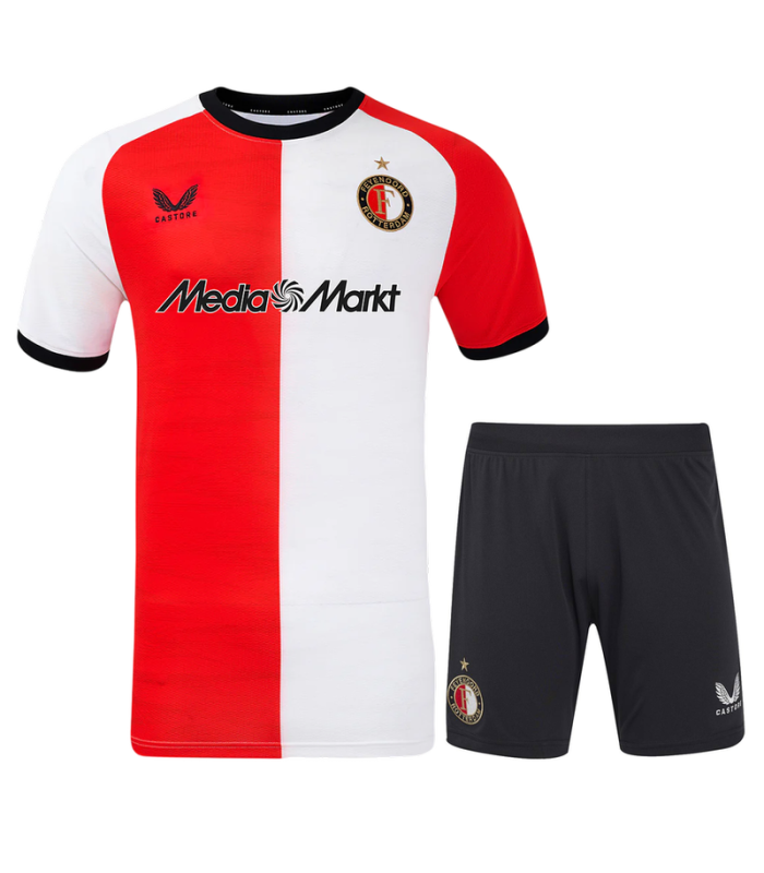 Feyenoord Trikot Short Kit 2024/2025 Heim