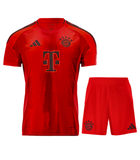 Conjunto Bayern Munique Junior Camisa e Calção 2024/2025 Principal