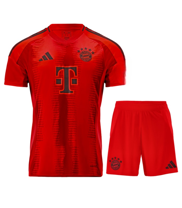 Bayern Munich Kids Kit 2024/2025 Shirt Jersey Short Home