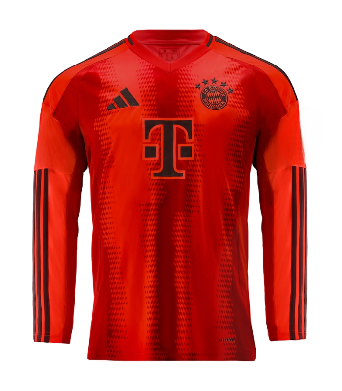 Bayern München Kids Shirt 2024/2025 Lange Mouwen Thuis