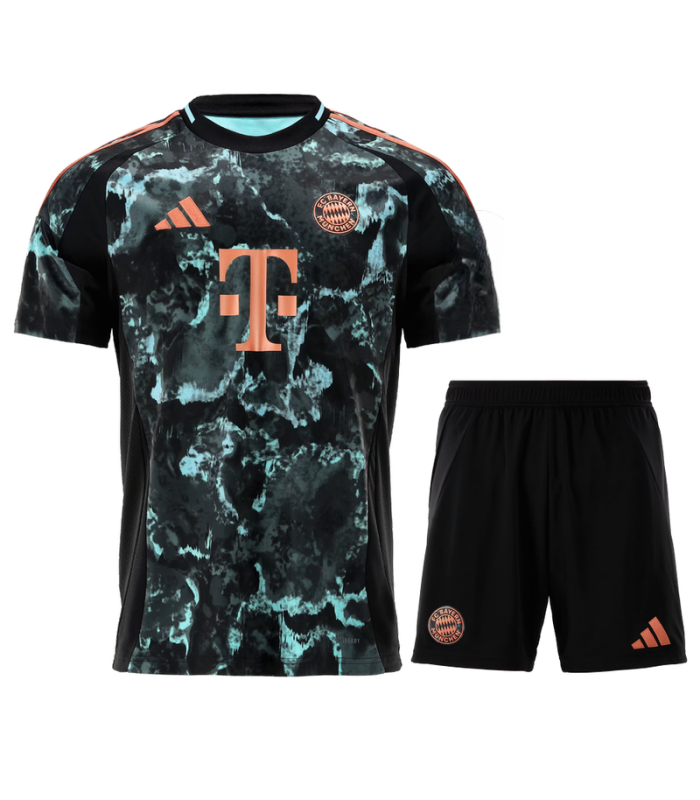 Bayern München Trikot Short Kit 2024/2025 Auswärts