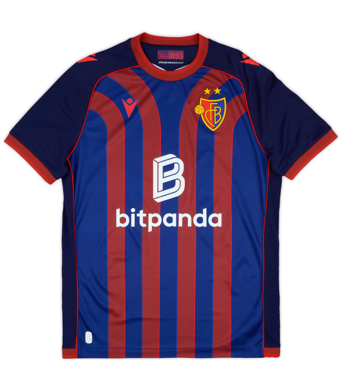 FC Basel Shirt 2025/2026 Home - Macron