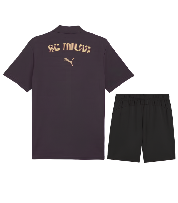 Conjunto AC Milan Polo + Calção 2024/2025 Treino