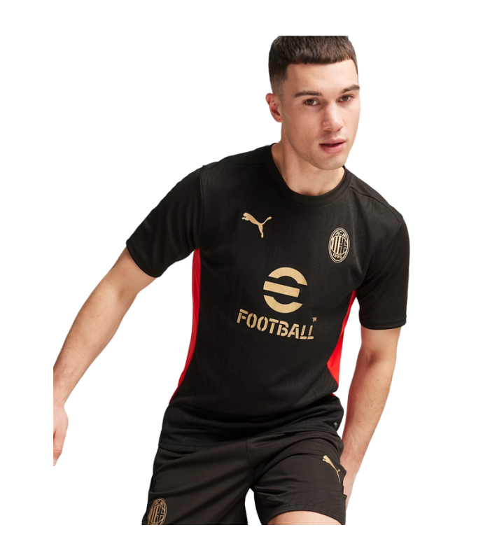 Conjunto AC Milan Camisa e Calção 2024/2025 Treino