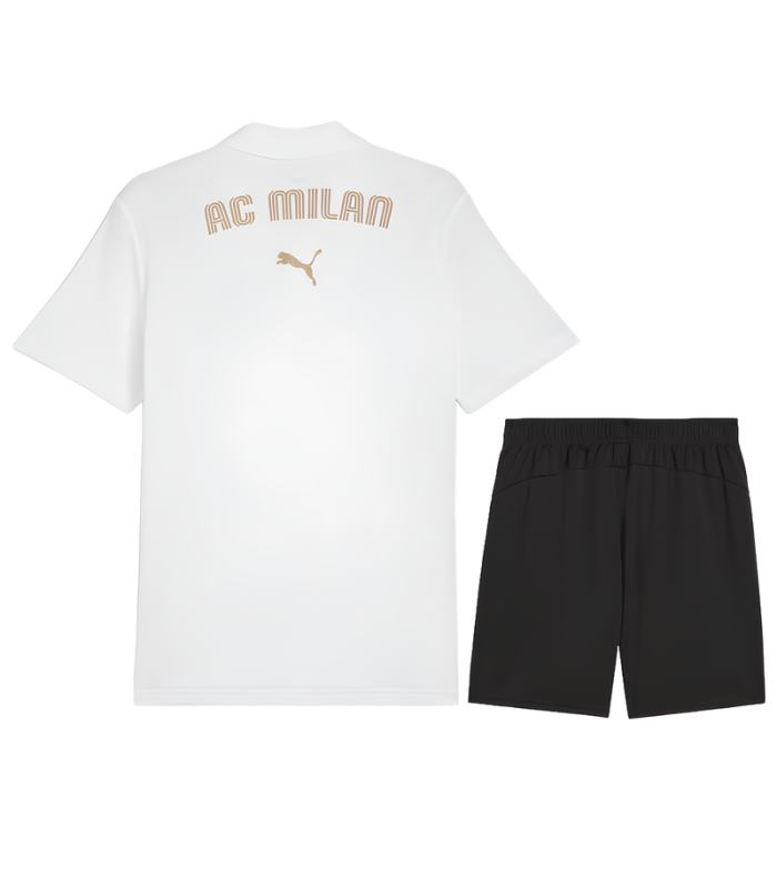 Conjunto AC Milan Polo + Calção 2024/2025 Treino