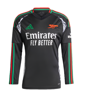 Camiseta Arsenal 2024/2025 Mangas Largas Segunda