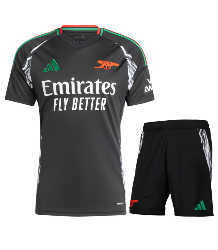 Ensemble Maillot Short Arsenal 2024/2025 Extérieur