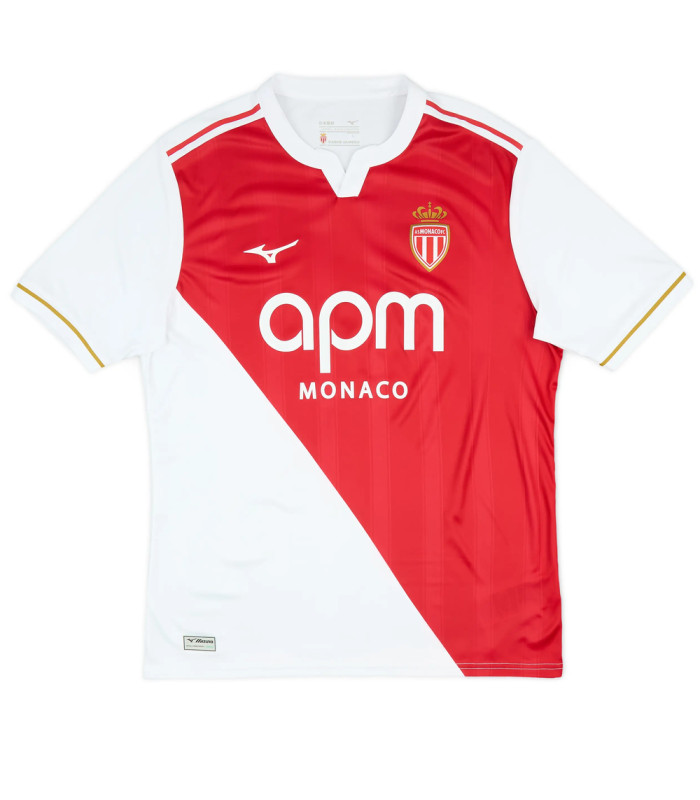 Maglia AS Monaco 2025/2026 Home - Mizuno