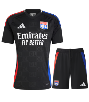 Conjunto Olympique Lyon Camisa e Calção 2024/2025 Alternativa