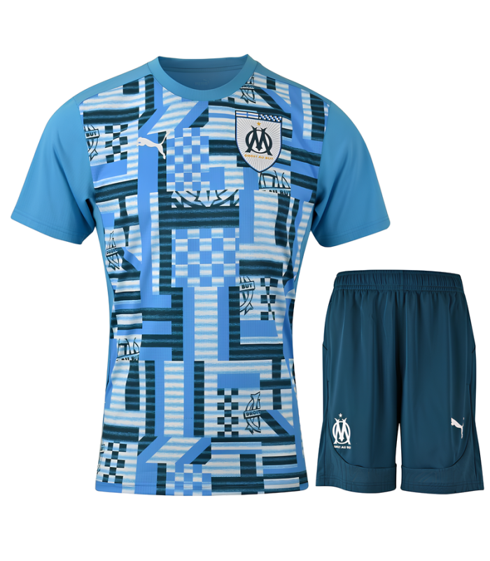 Kit OM Olympique Marsiglia Maglia e Pantaloncini 2024/2025 Allenamento