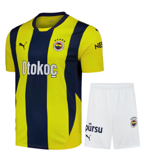 Conjunto Fenerbahce camiseta y Pantalón Corto 2024/2025 Primera