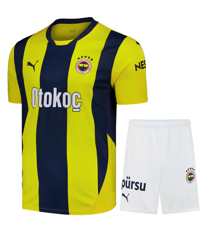 Conjunto Fenerbahce camiseta y Pantalón Corto 2024/2025 Primera