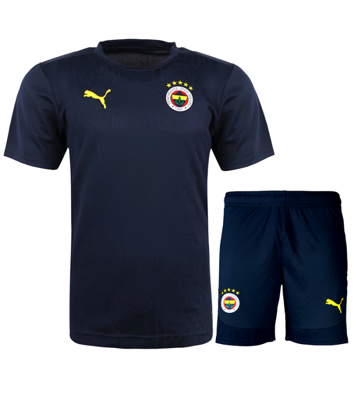 Conjunto Fenerbahce camiseta y Pantalón Corto 2024/2025 Entrenamiento