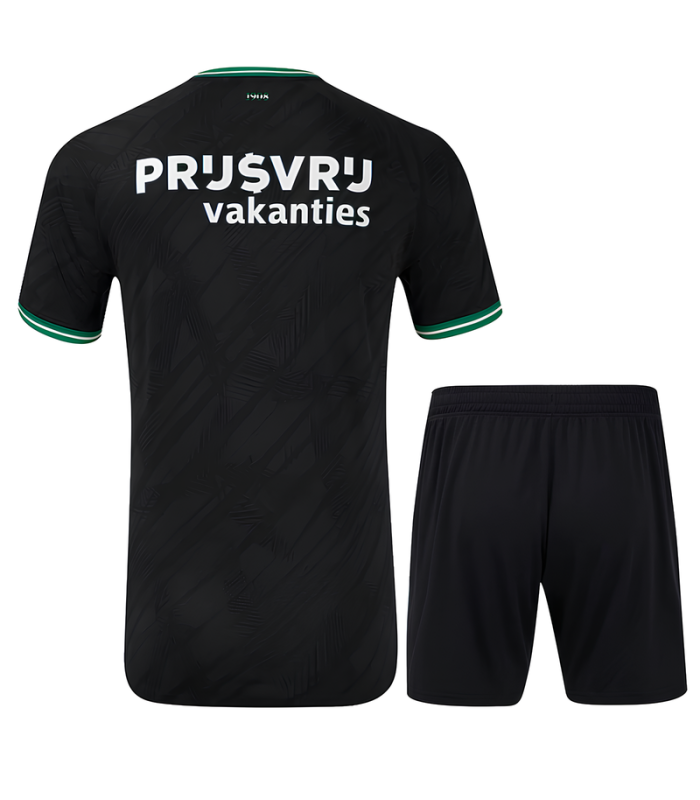 Conjunto Feyenoord Camisa e Calção 2024/2025 Alternativa