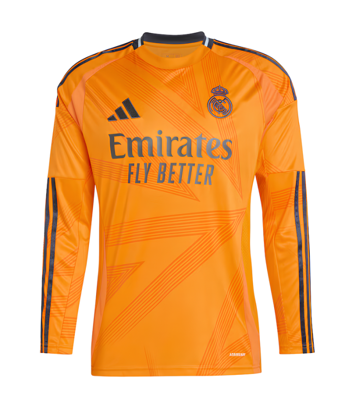 Maglia Real Madrid 2024/2025 Maniche Lunghe Away