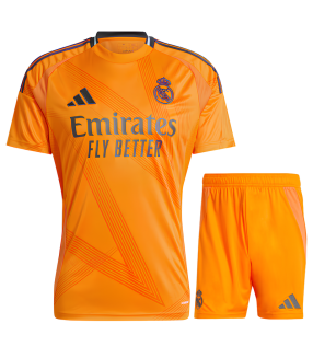 Conjunto Real Madrid Camisa e Calção 2024/2025 Alternativa