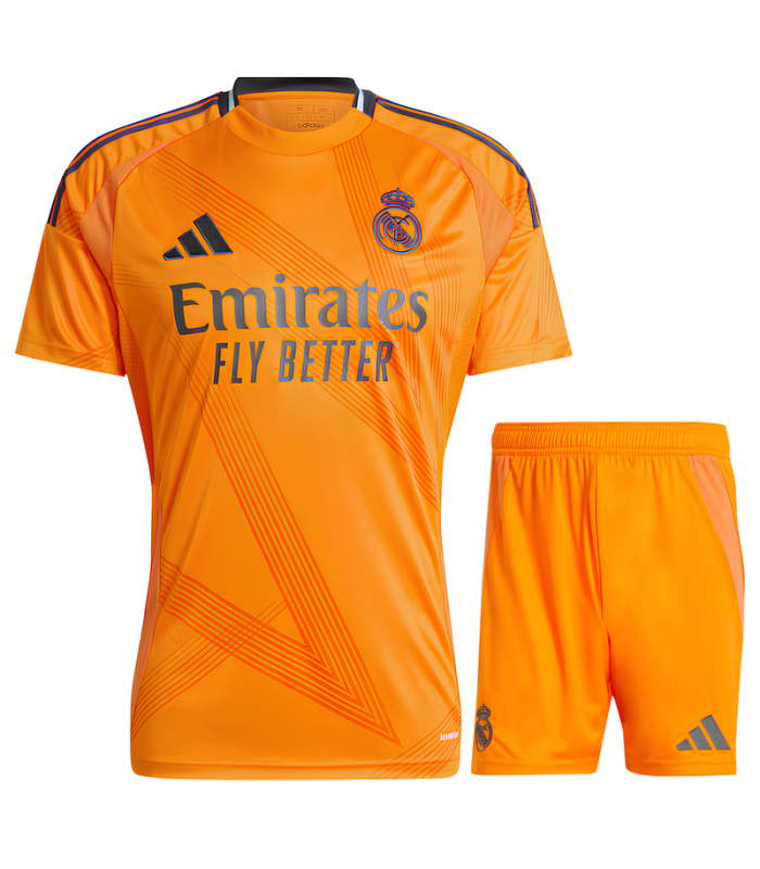 Conjunto Real Madrid camiseta y Pantalón Corto 2024/2025 Segunda