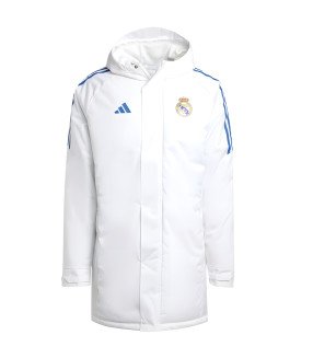 Real Madrid 2025/2026 Hooded Puffer Jacket - Adidas