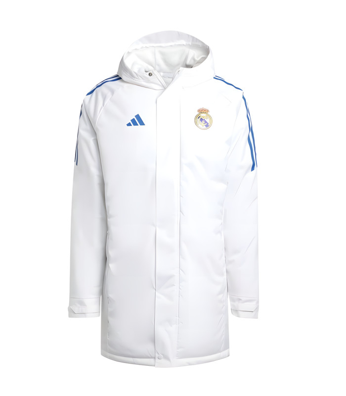 Giacca Imbottita con Cappuccio Real Madrid 2025/2026 - Adidas