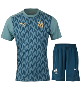 Conjunto OM Olympique Marselha Camisa e Calção 2024/2025 Treino